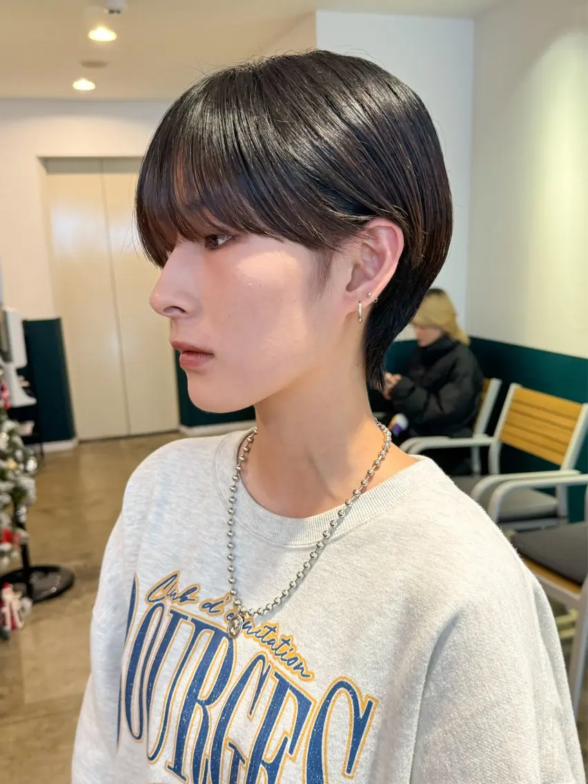 ショート カット ヘアカラー 中村瑞貴 *hairbraceのヘアスタイル