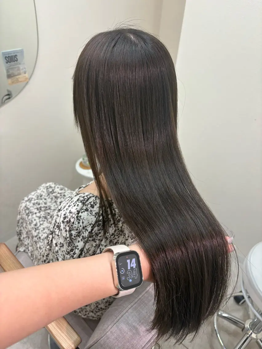 【🩵人気/予防美容🩵】カット+カラー+縮毛矯正+TOKIOトリートメント+スパの写真