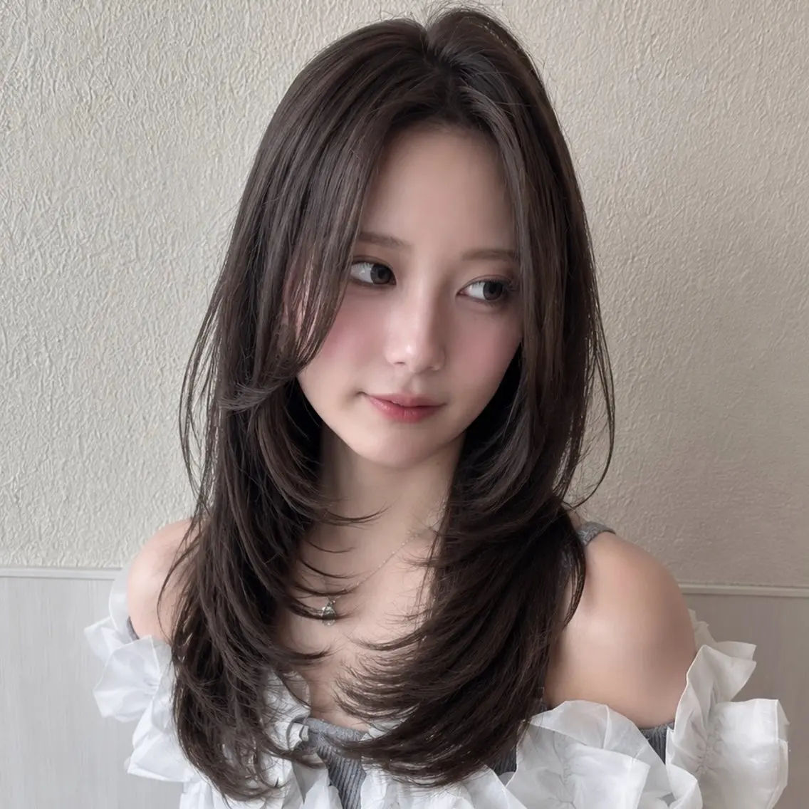 ロング 髪質改善/ブリーチ なしカラー/菊池真稔のヘアスタイル