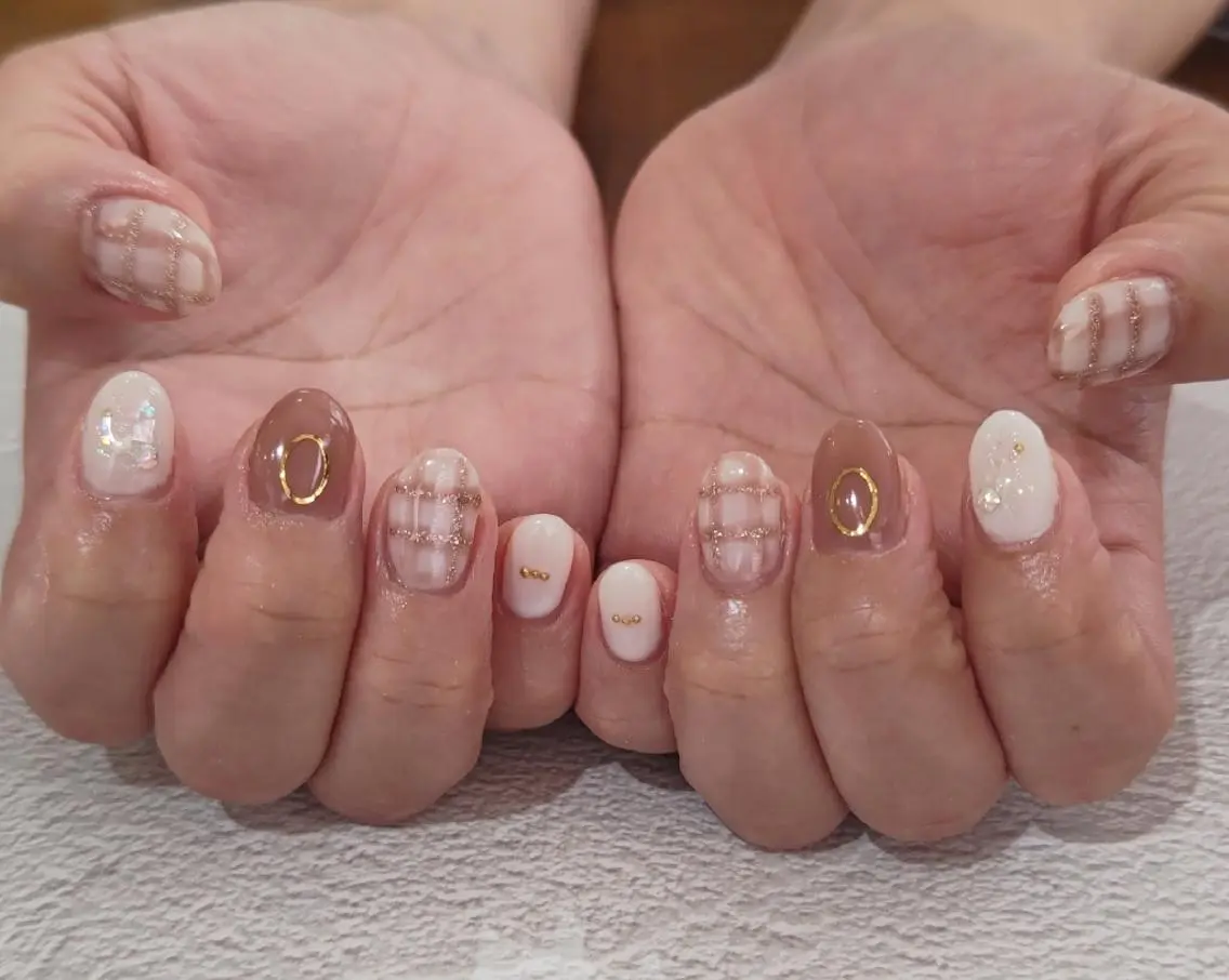 ネイル ハンドネイル felicita fumi🩷のネイルデザイン