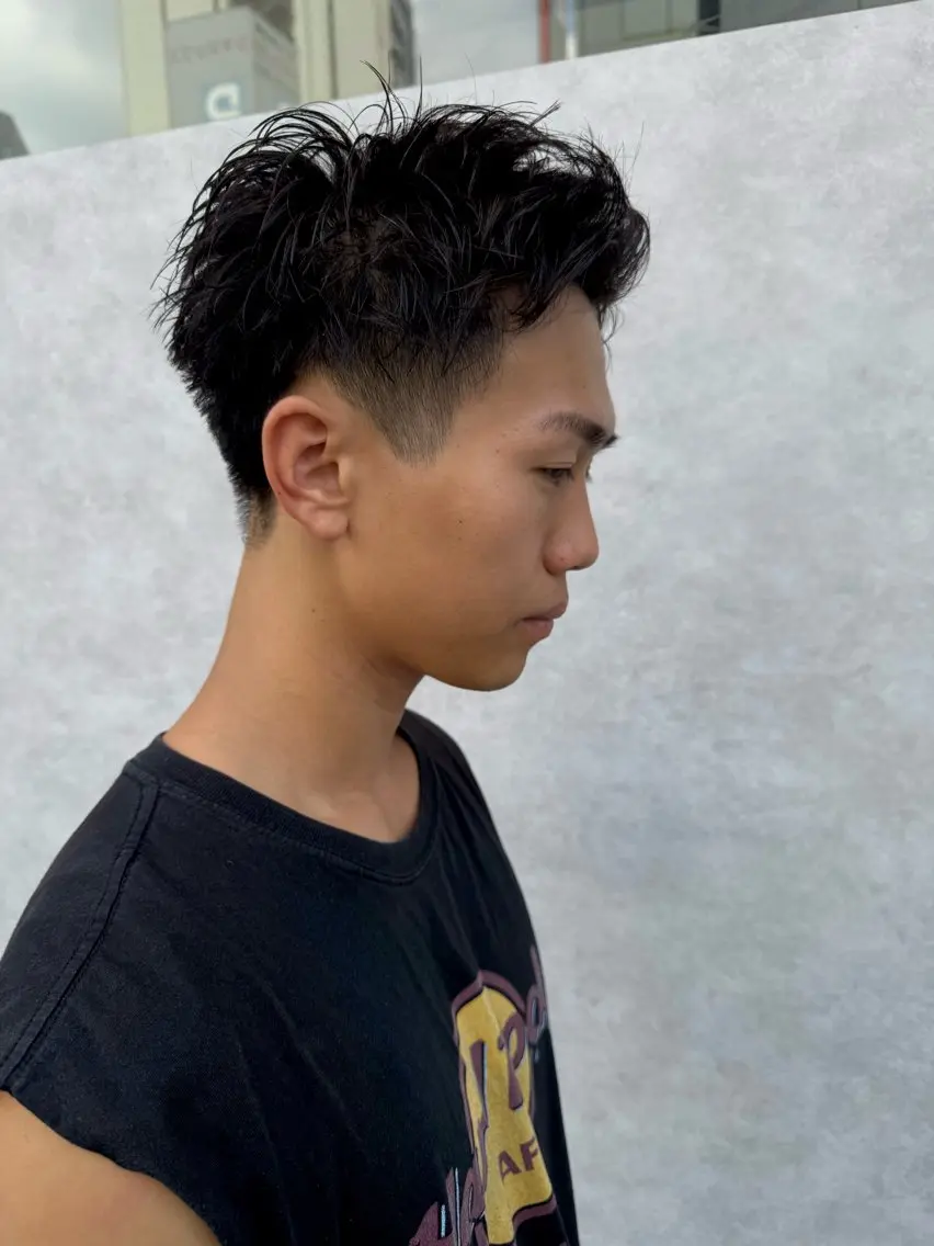 メンズ カット 米元 春奈のヘアスタイル