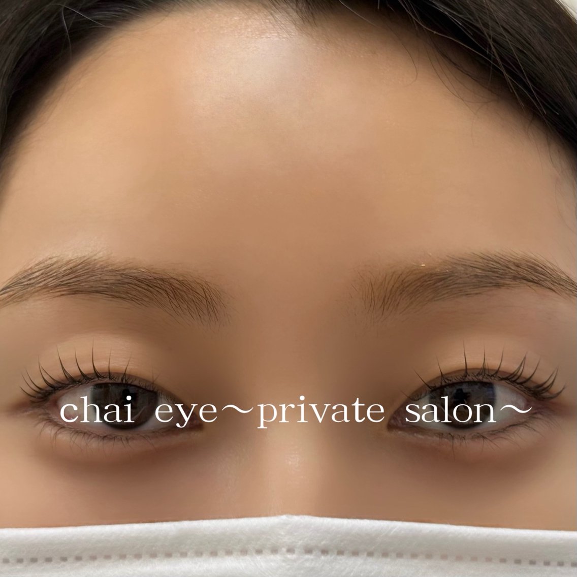 マツエク・マツパ ケラチンラッシュリフト 束感まつ毛 韓国風マツエク まつげパーマ マツパ chai nail + eye📍鶴橋のネイルデザイン