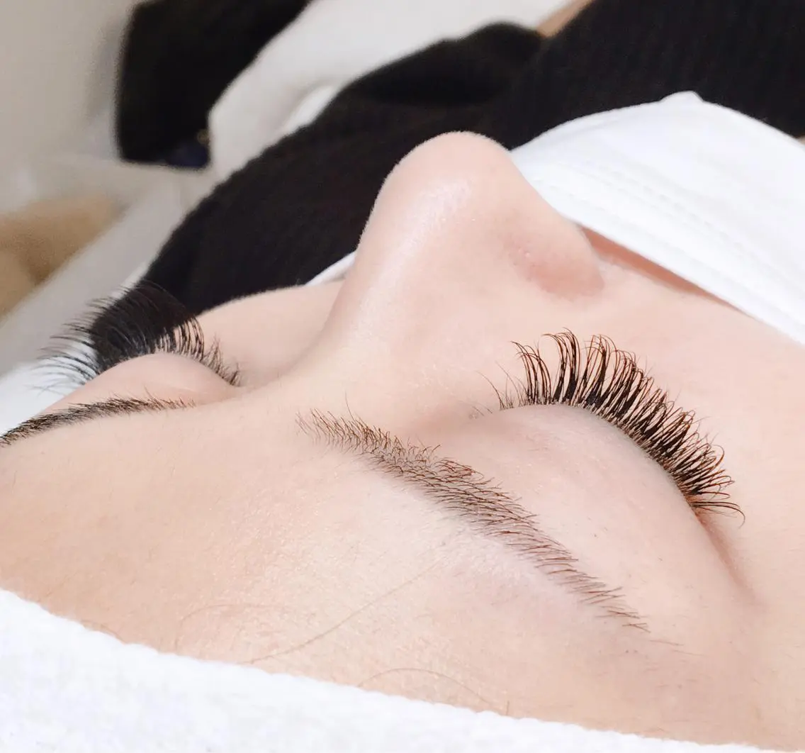 セミロング カラー パーマ ヘアアレンジ メンズ キッズ ネイル マツエク・マツパ マツエク brille ~eyelash~のヘアスタイル