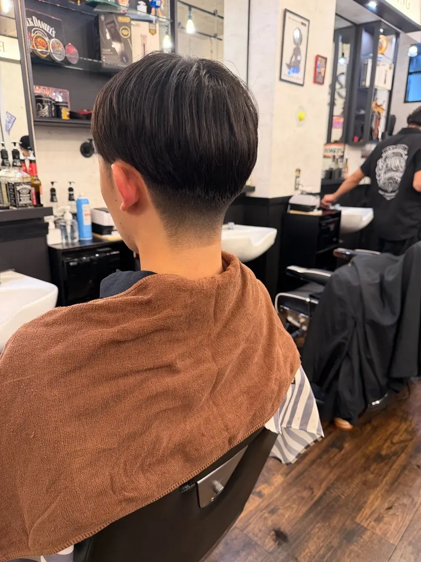 メンズ マッシュ 刈り上げ 加藤 大輝のヘアスタイル