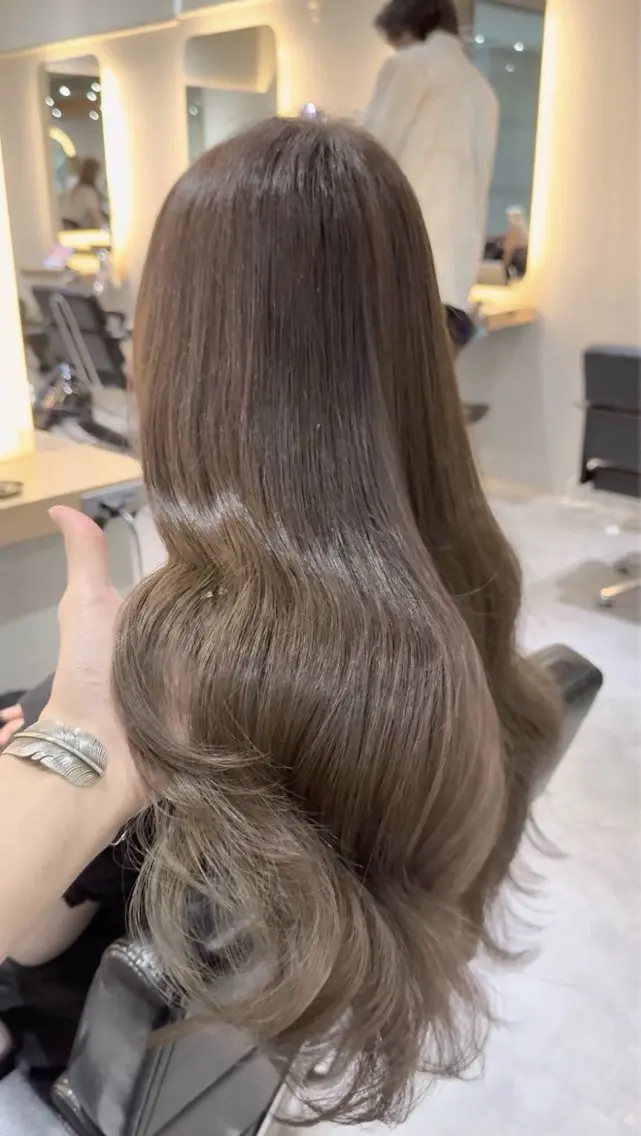 ロング カラー カット ヘアカラー トリートメント レイヤーカット/ ブリーチカラー/雅人のヘアスタイル