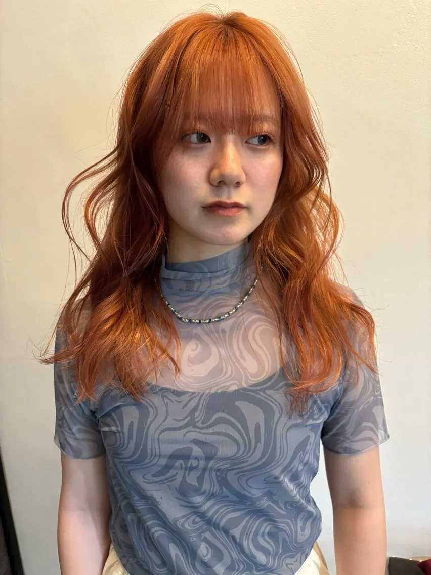 セミロング カラー ヘアアレンジ 広島/ボブ/レイヤー 🌿‬wakabaのヘアスタイル