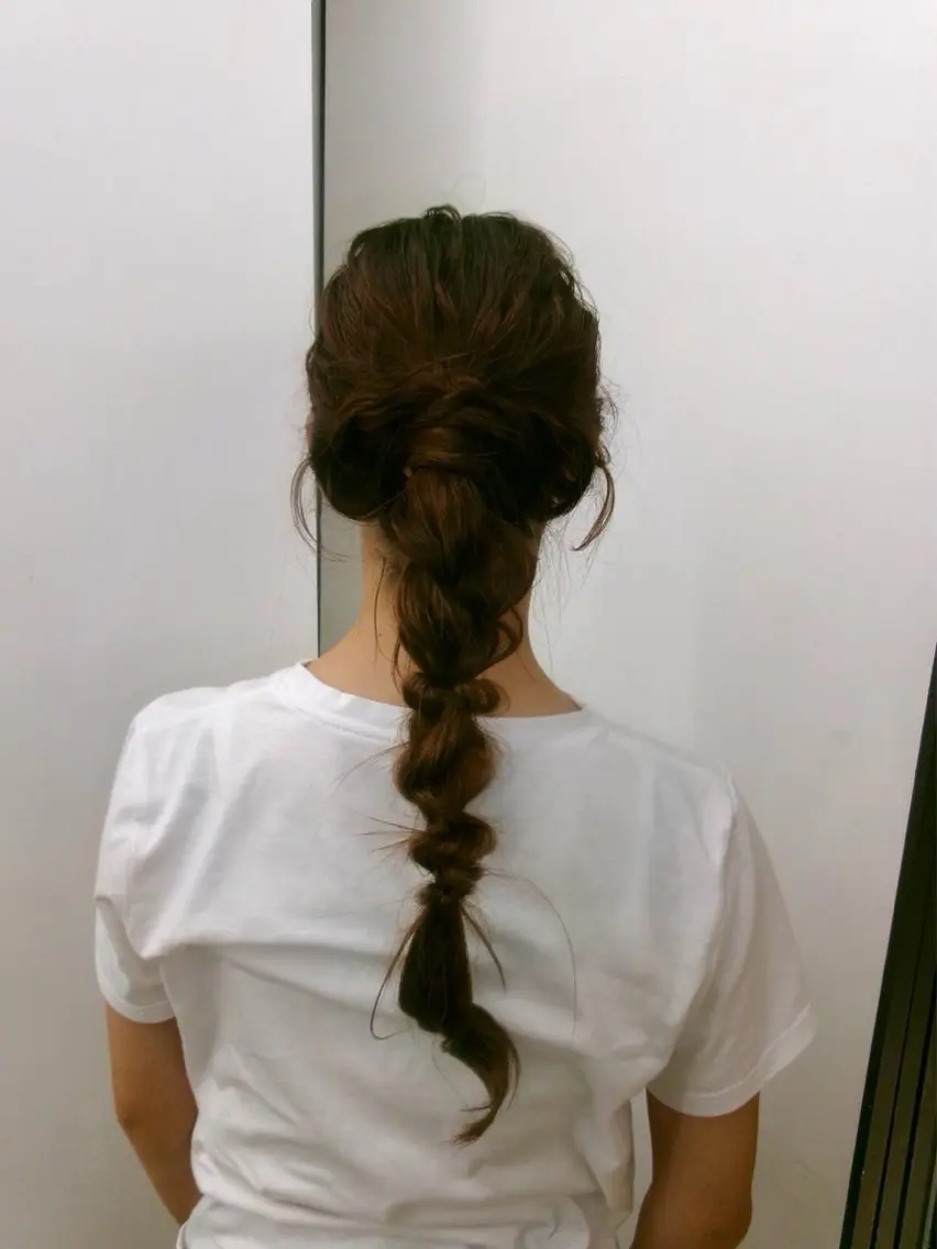 ロング FUJI/ Elmeのヘアスタイル