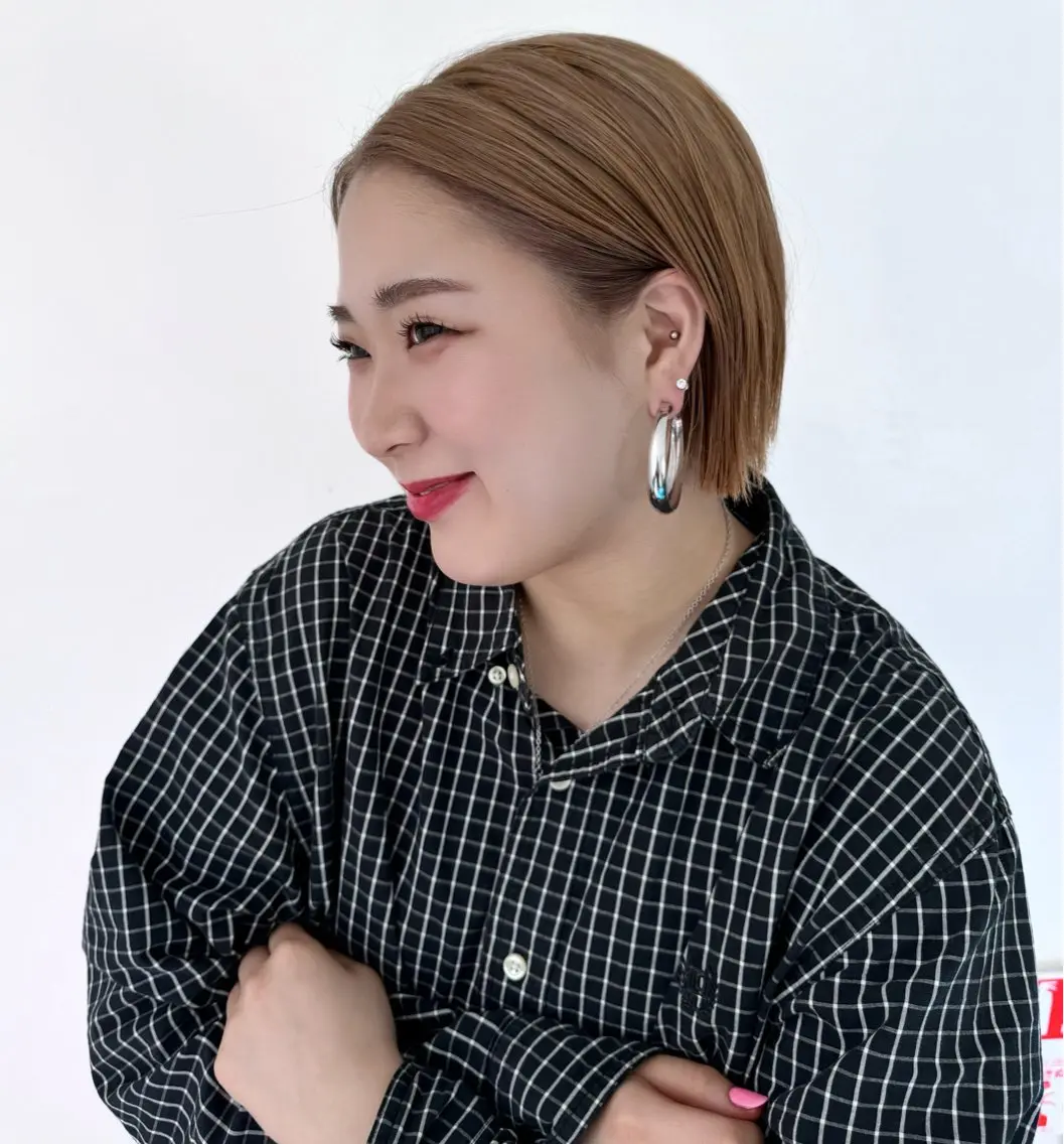 【🧑🏻🎀レディースショート練習モデルさん】カット＋ワンカラーの写真