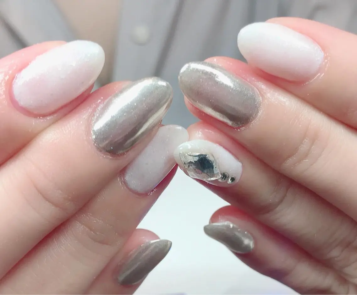 ネイル ニュアンスネイル🌈 MYU Nailsのネイルデザイン