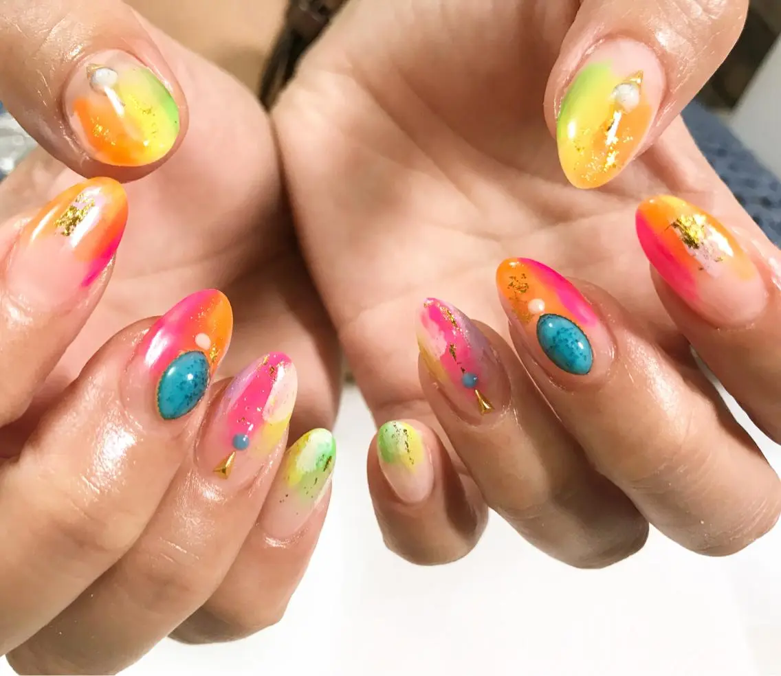 ネイル フットネイル シンプルネイル 春ネイル 夏ネイル ホワイト nail fufla ♡yamane♡のネイルデザイン