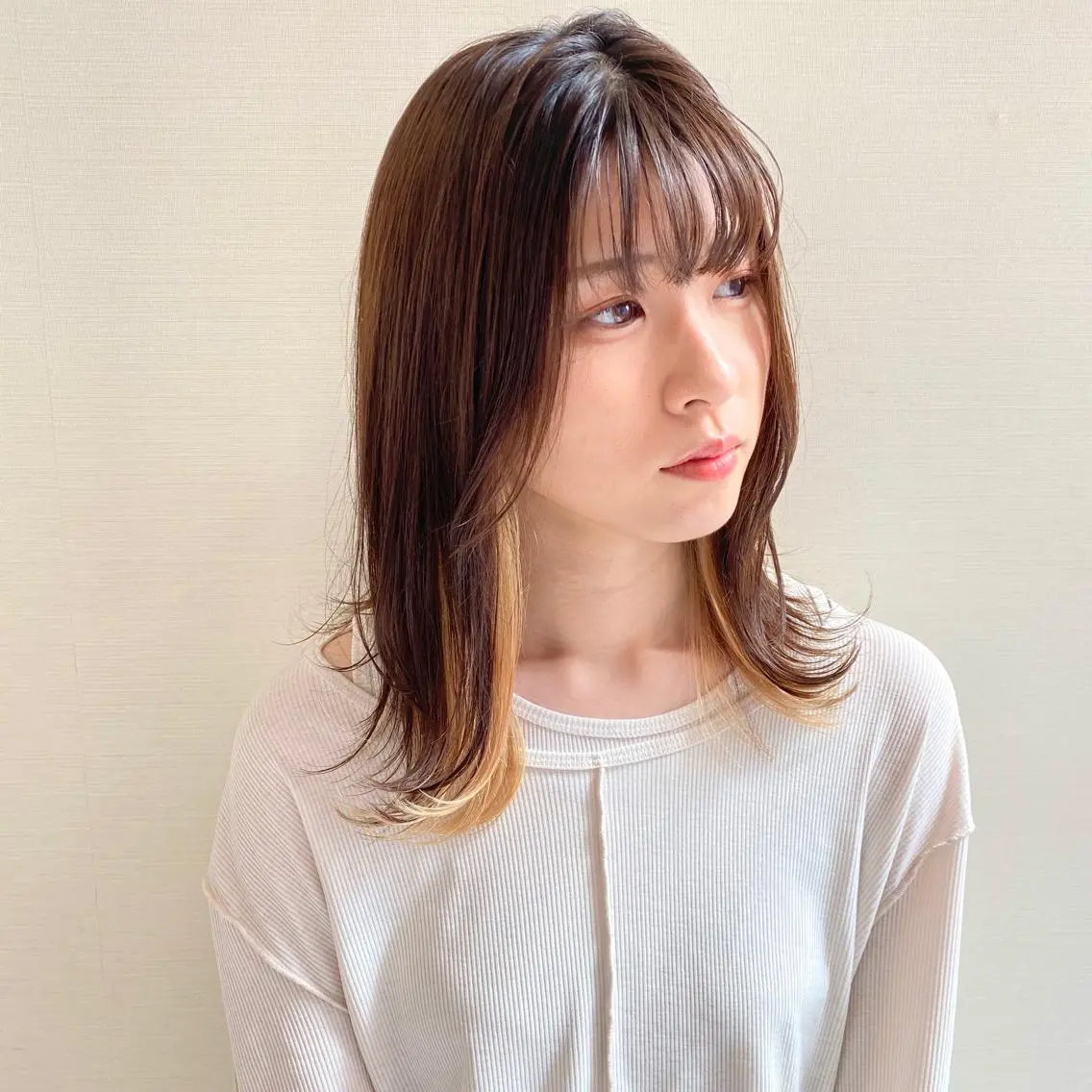 ミディアム カラー ショート/ボブ🌿 大野ちかのヘアスタイル