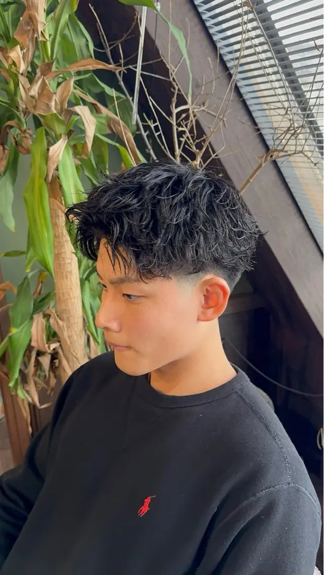 メンズ 井高 洸のヘアスタイル