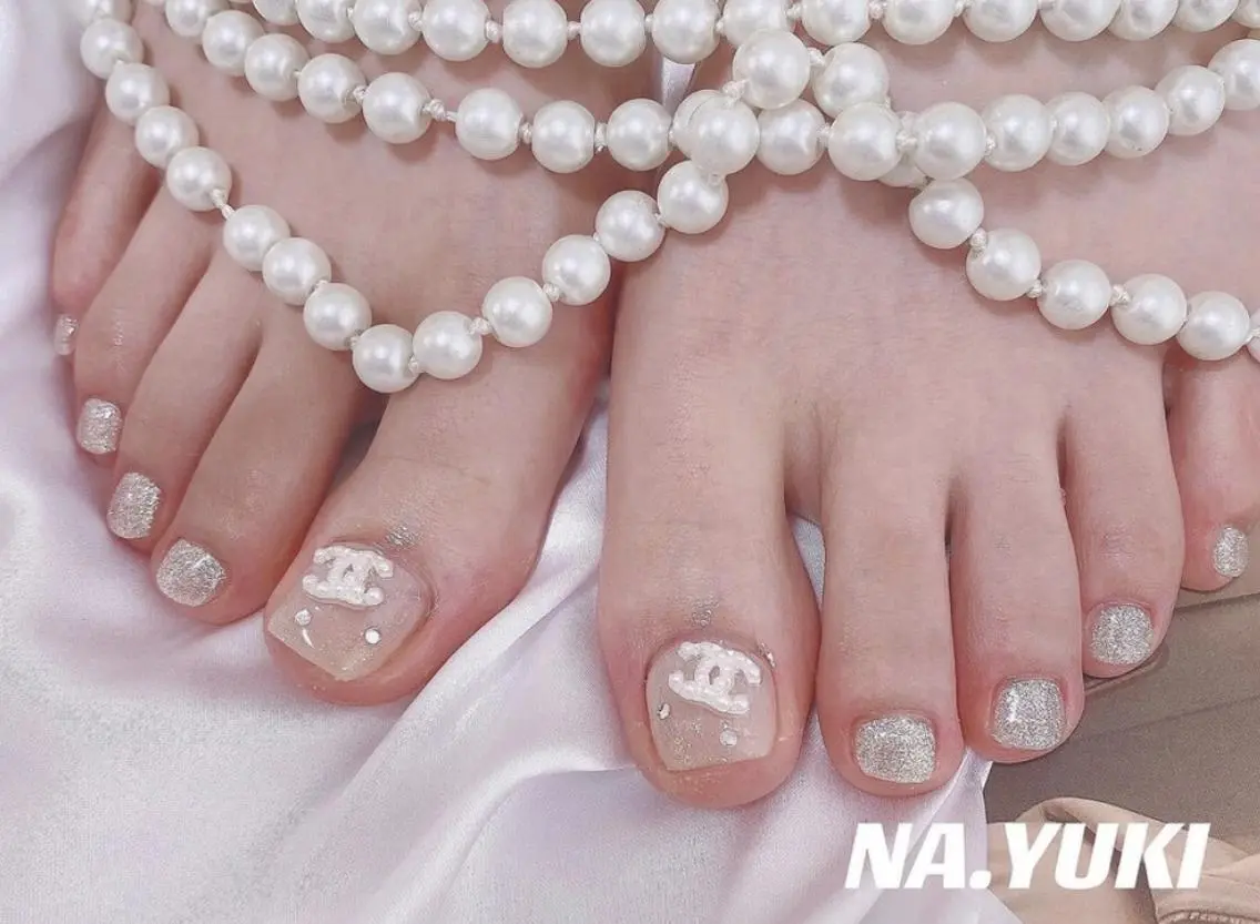 👣フット・90分つけ放題持ち込みデザイン7200円(デザイン2本まで)【初回ジェルオフ無料ケア込み】の写真