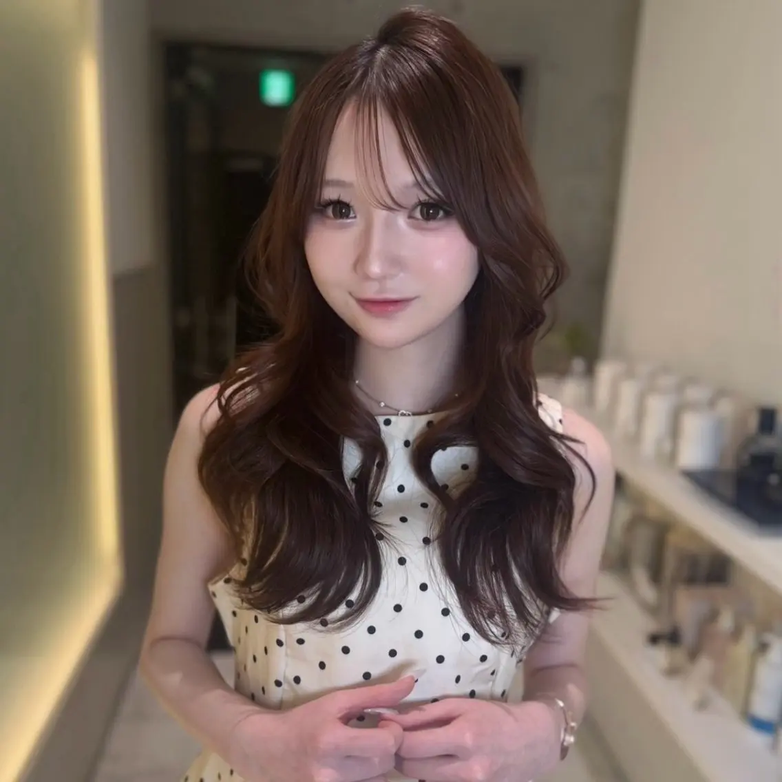 ロング カット karina🌿レイ ヤーカット/髪質改善のヘアスタイル