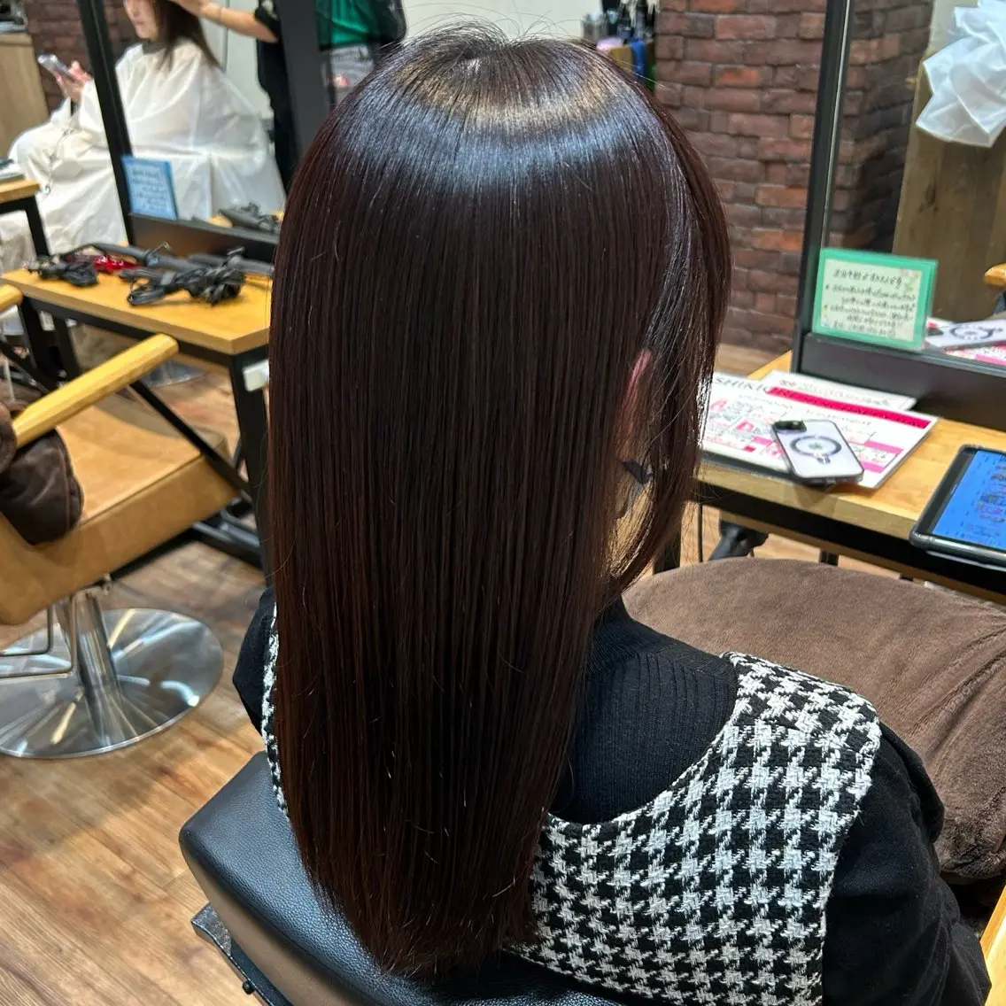 セミロング カット ヘアカラー 征矢 錦糸町髪質改善のヘアスタイル