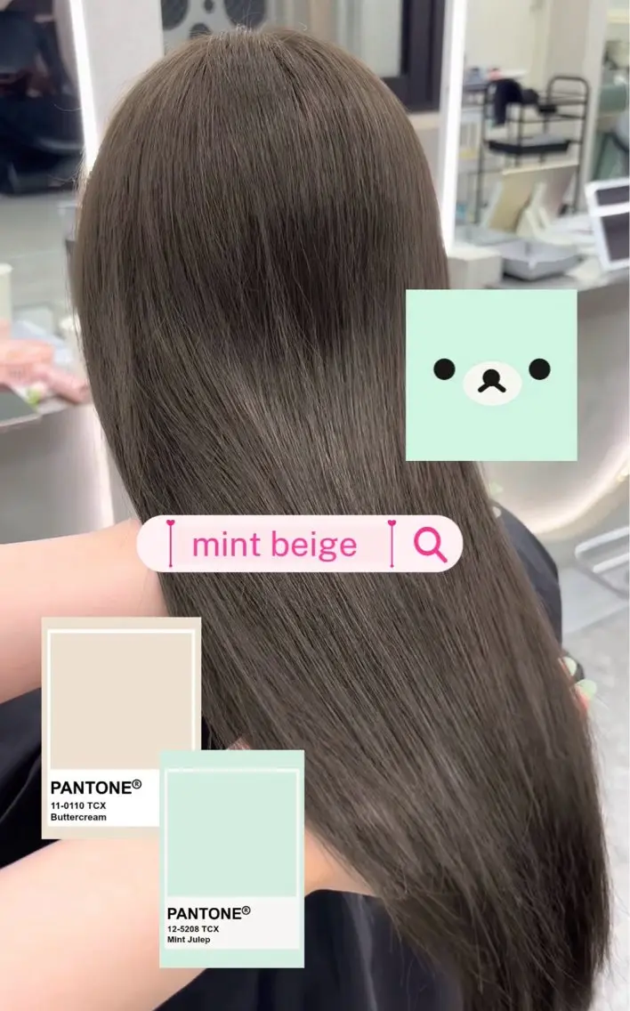 ロング ヘアカラー mao 福岡美容師/韓国ヘアのヘアスタイル
