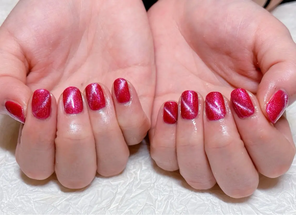 ネイル ピンク ハンドネイル ハンドケア 💫ゆか_ Nailartistのネイルデザイン