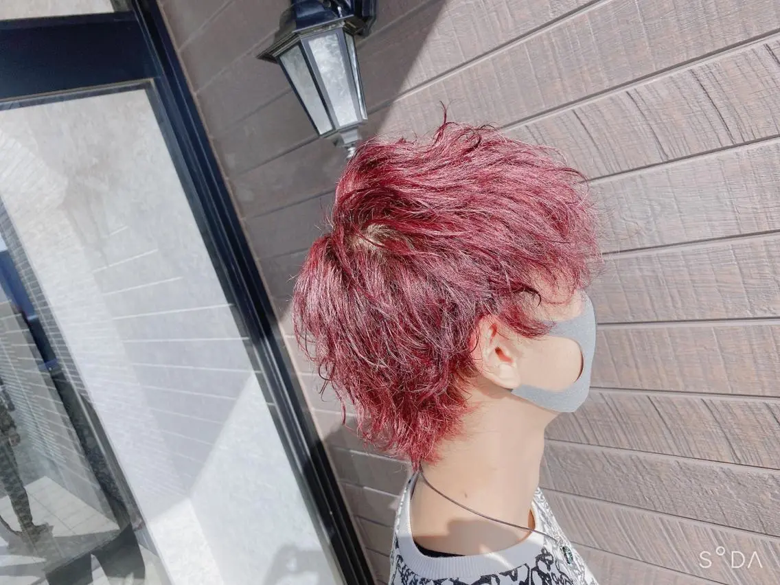 ショート カラー メンズ Kobayashi ハイライト/ショートのヘアスタイル