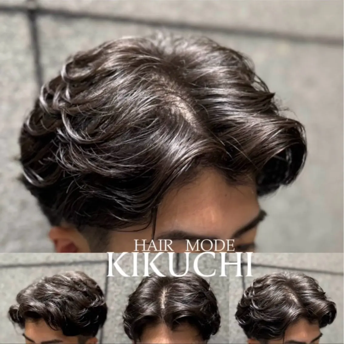 ショート カット パーマ 木下 翼のヘアスタイル