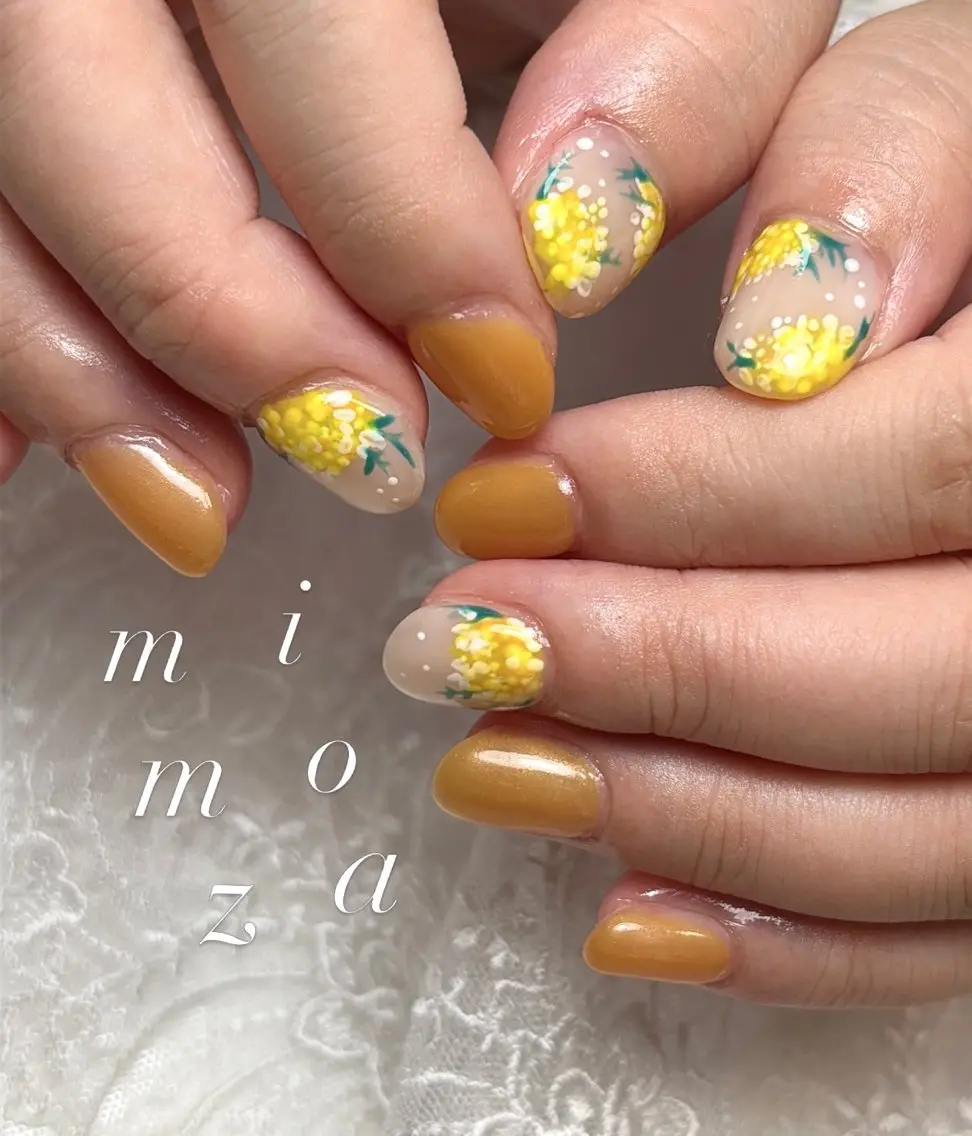 ネイル 春ネイル 夏ネイル ハンドネイル Belle ネイル& ホワイトニングサロンのネイルデザイン