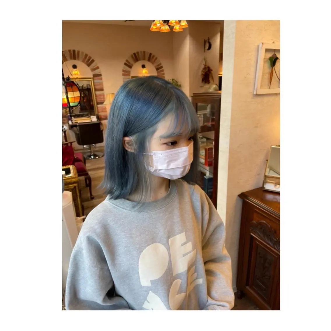 ショート ヘアカラー トリートメント マツノ ユウキのヘアスタイル