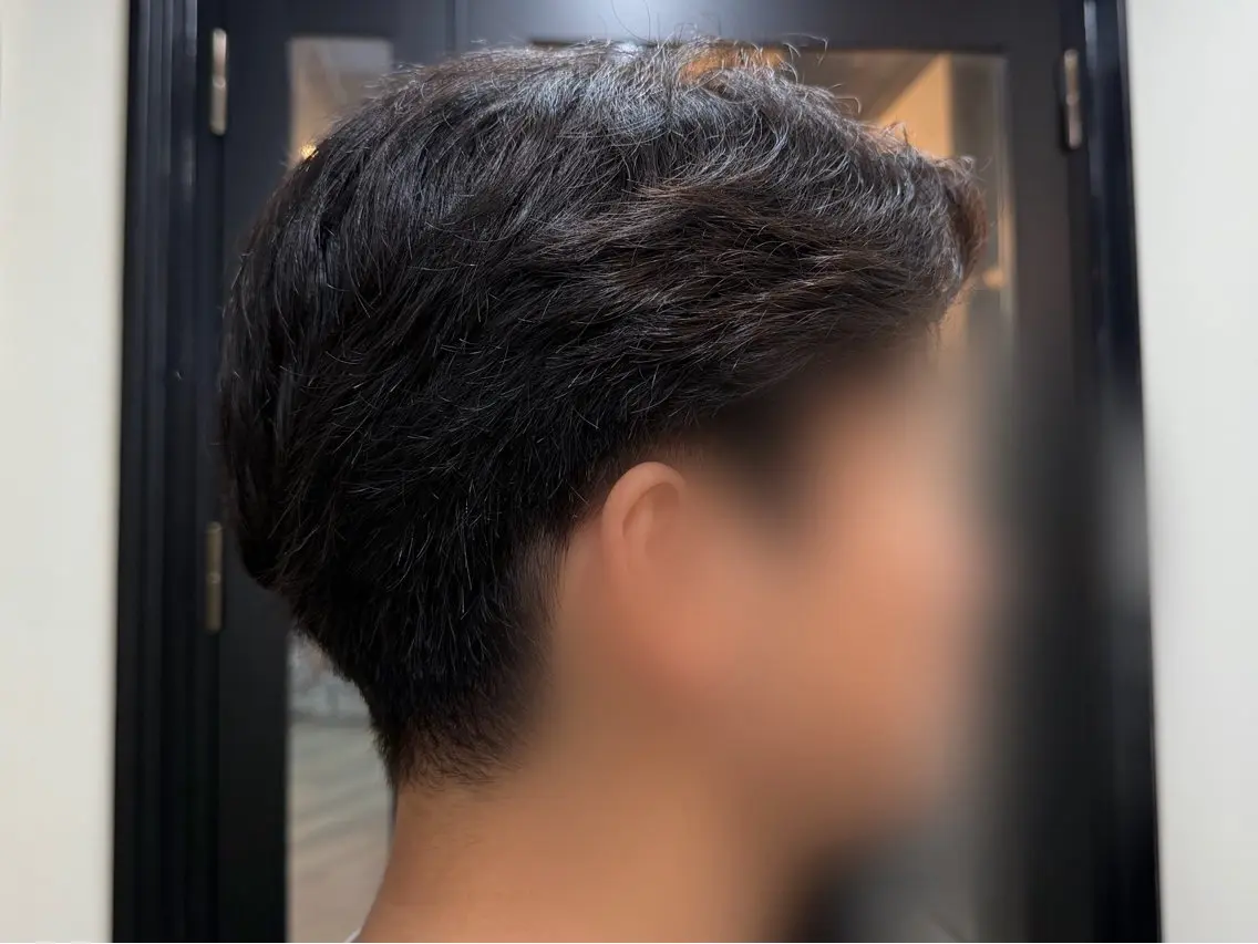 ショート メンズ カット 町田メンズパーマ 特化 金井蒔士のヘアスタイル