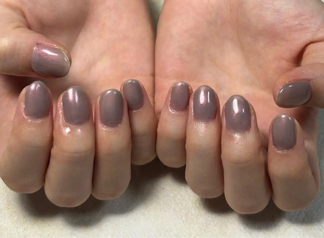 ネイル アニマル柄 オーロラネイル フットネイル フレンチネイル ジェルネイル ハンドネイル kiki nail たまプラーザのネイルデザイン