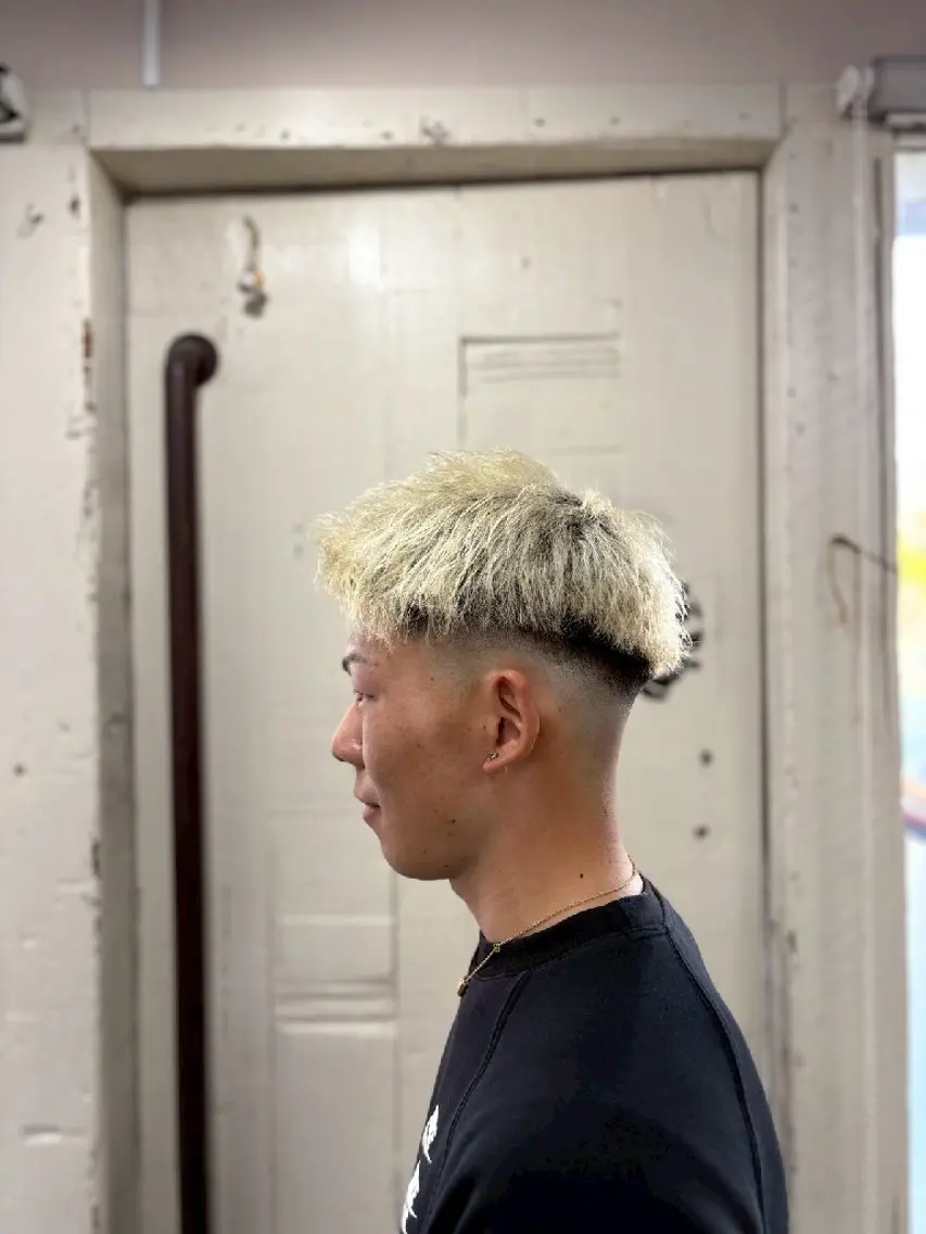 ショート メンズ 古橋 瑞希のヘアスタイル
