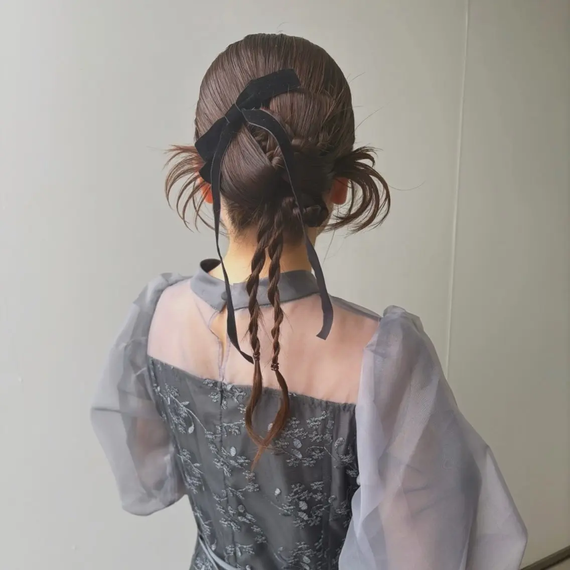 ヘアアレンジ ヘアセット 松本 茜のヘアスタイル