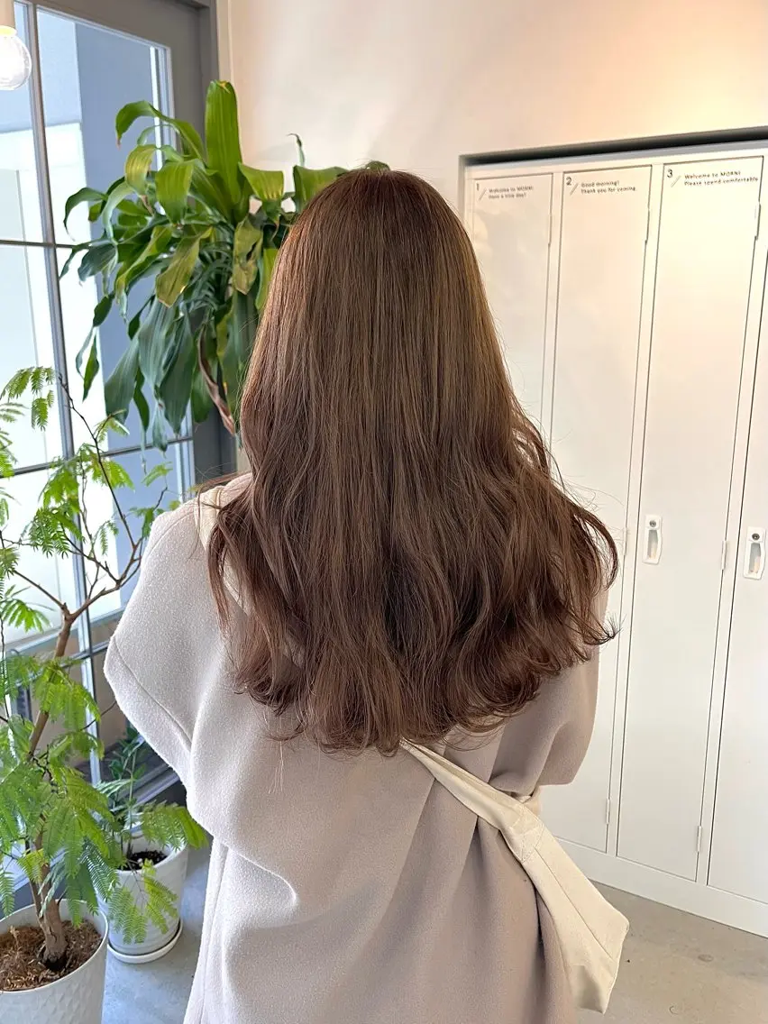 ロング カラー 神原 茉依🩰🪩のヘアスタイル