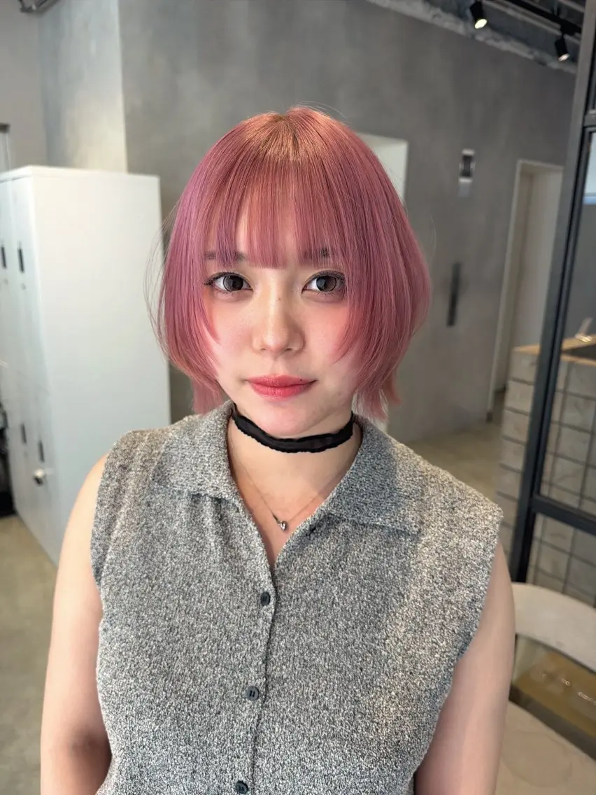 カラー カット ヘアカラー トリートメント 透明感カラー✨艶髪 制作🌱山根あゆみのヘアスタイル