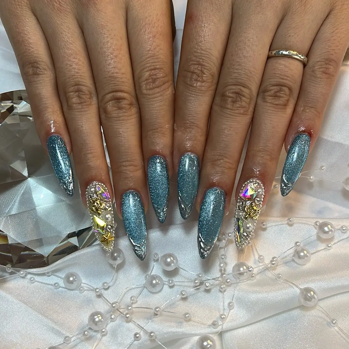 ネイル 持ち込み ハンドネイル L'ino nailのネイルデザイン