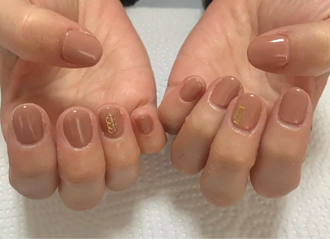 ネイル シンプルネイル nail M&Tのネイルデザイン
