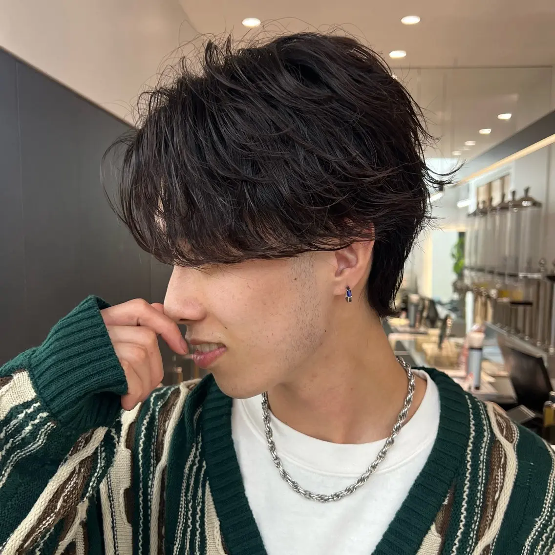 【新規限定🚨】1日2名様限定🚨今だけ1万円off❤️🔥メンズカット +各種パーマ (水トリートメント付き)の写真
