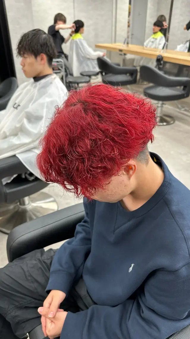 メンズ メンズパーマ と言えばkaedeのヘアスタイル