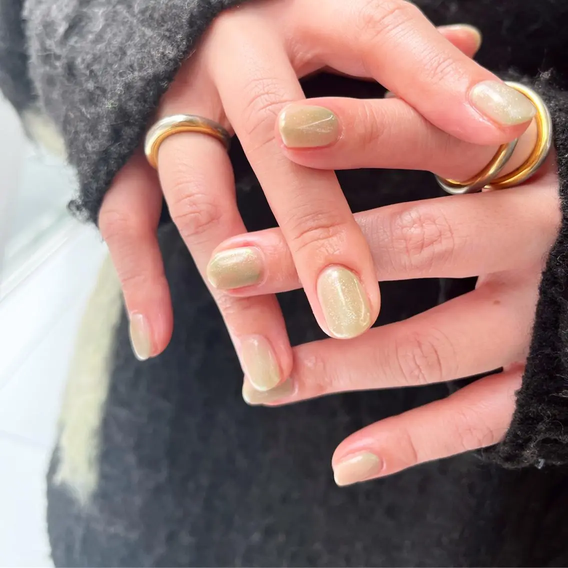 ネイル グリーン nail＊ runa🌻のネイルデザイン