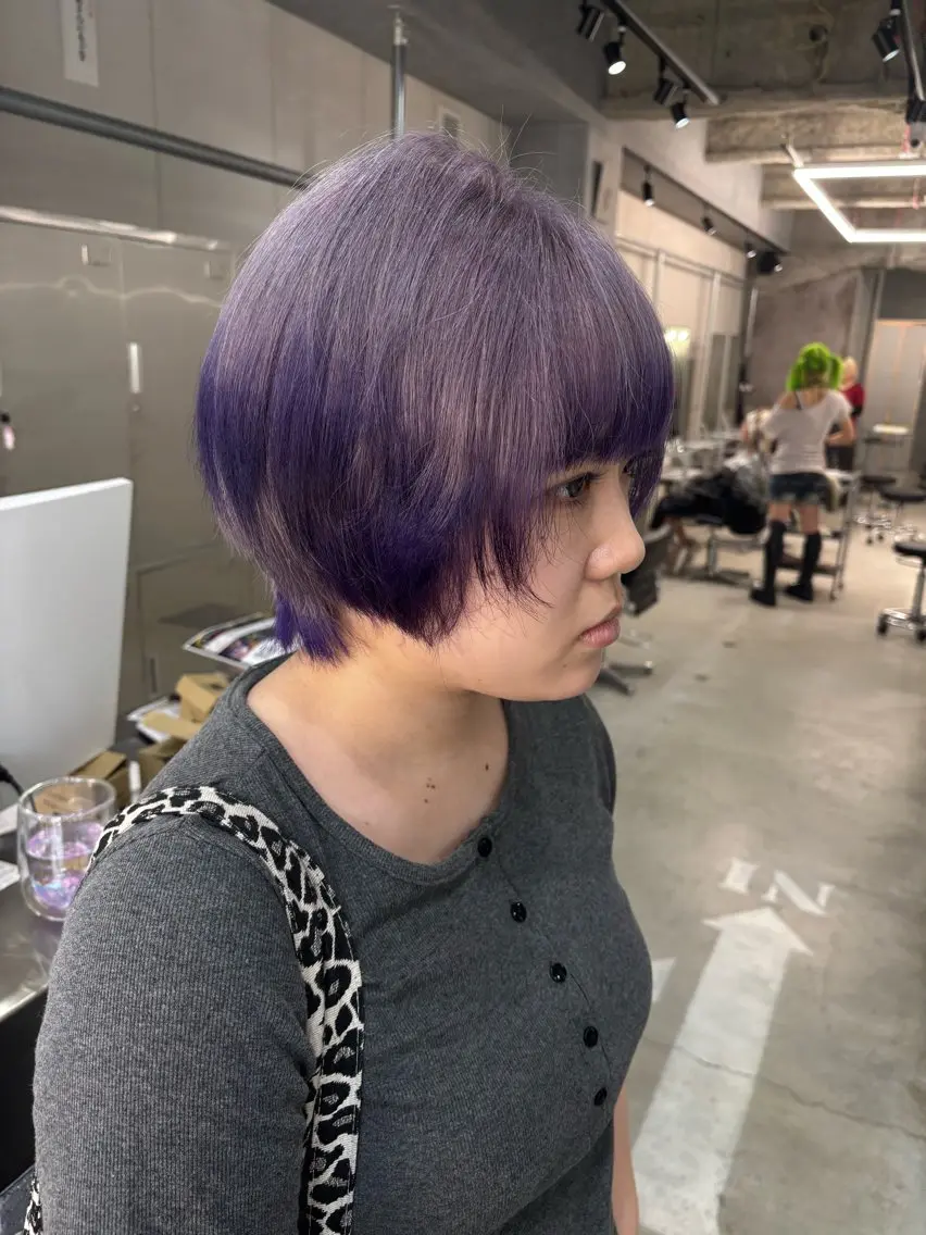 ショート カラー ヘアカラー デザインカラー /rioのヘアスタイル