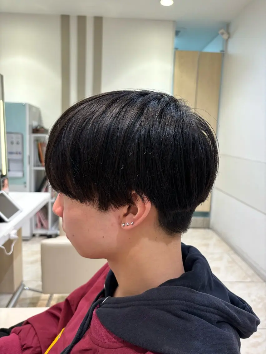 メンズ メンズパーマ 柏木結太のヘアスタイル