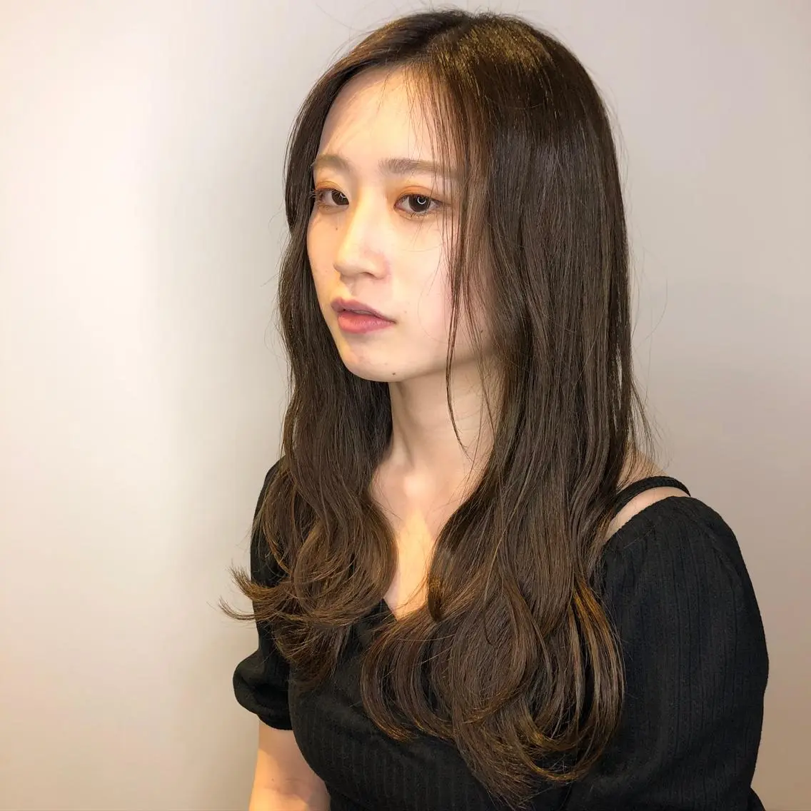 ロング 韓国風ヘア Erina レイヤー/似合わせ♡のヘアスタイル