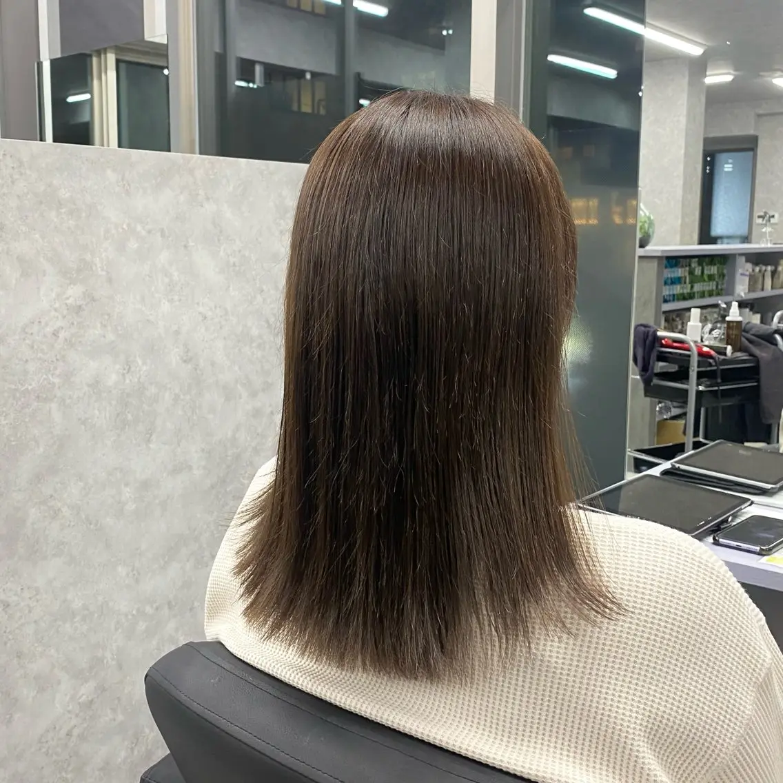 ミディアム カラー 外ハネヘア Forest. kanako🕊️のヘアスタイル