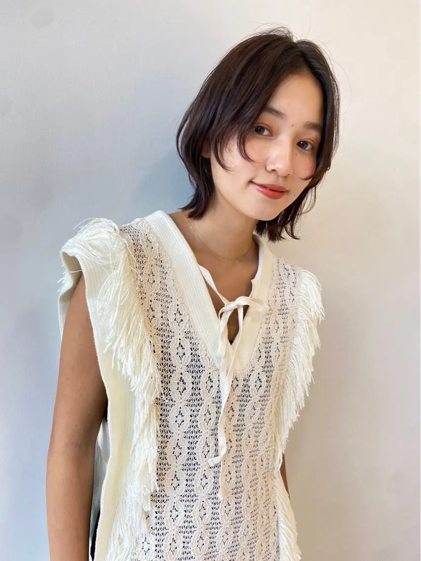 レディースイメチェンカット(10cm以上)➕𝔸𝕦𝕛𝕦𝕒シャンプー、トリートメント🧴◌𓈒𓐍✨の写真