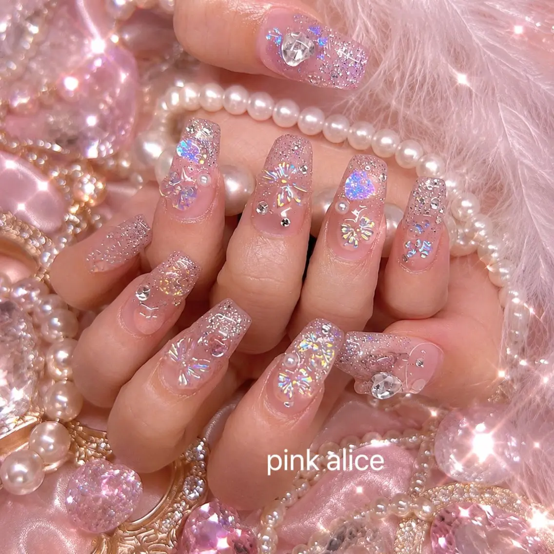 ネイル nail salon Pink Aliceのネイルデザイン