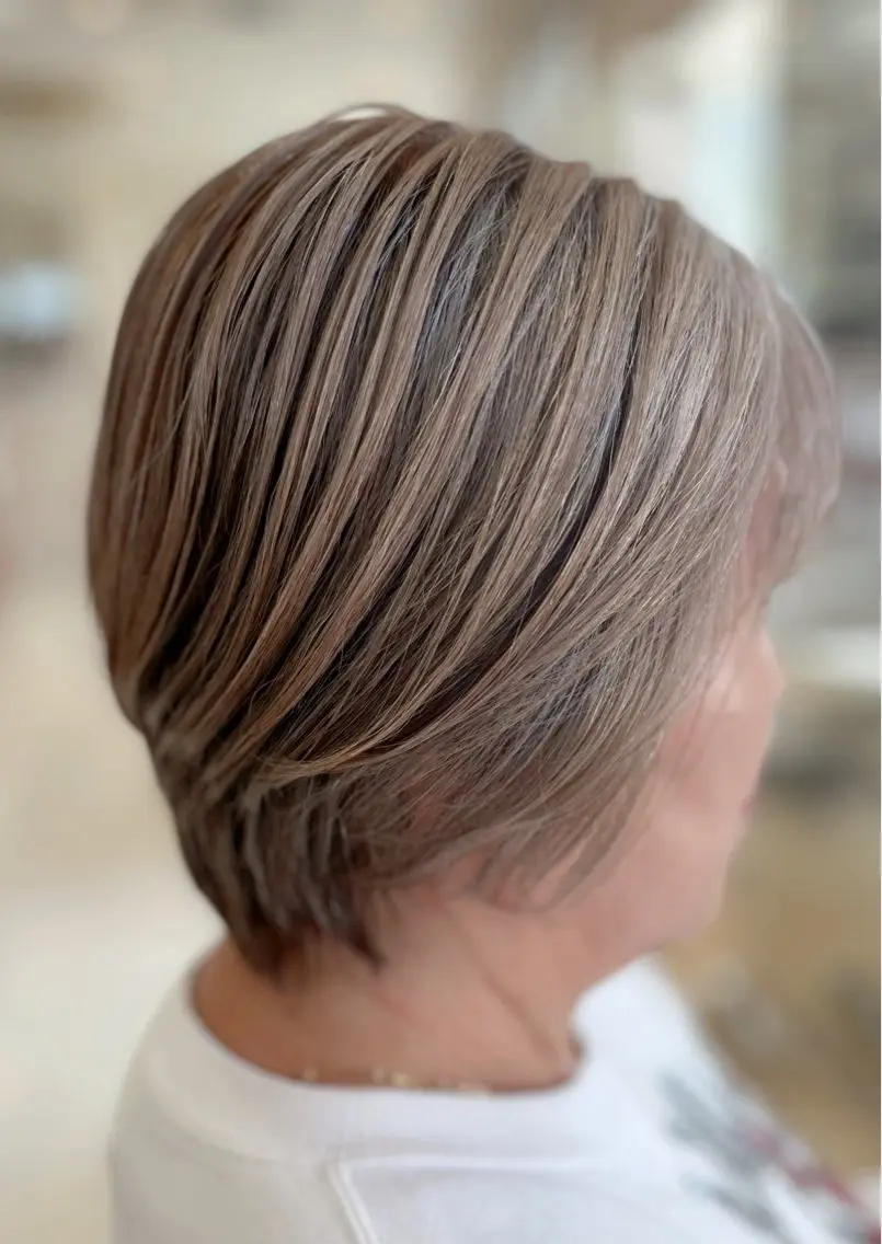 ショート カット ヘアカラー LiTA 浜線店 かなえみゆうのヘアスタイル