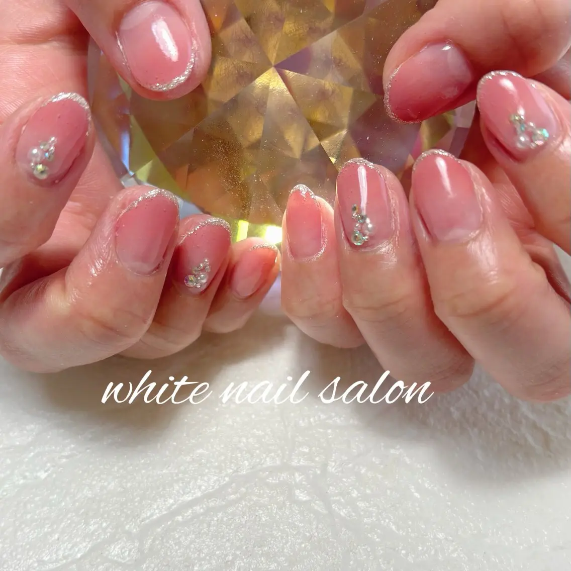 ネイル フットネイル ハンドネイル white nail salonのネイルデザイン