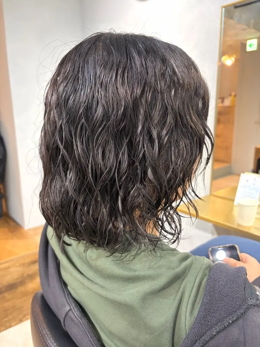 カラー パーマ カット ヘアカラー パーマ 🎀持ちのいいパーマ 🎀mikihoのヘアスタイル