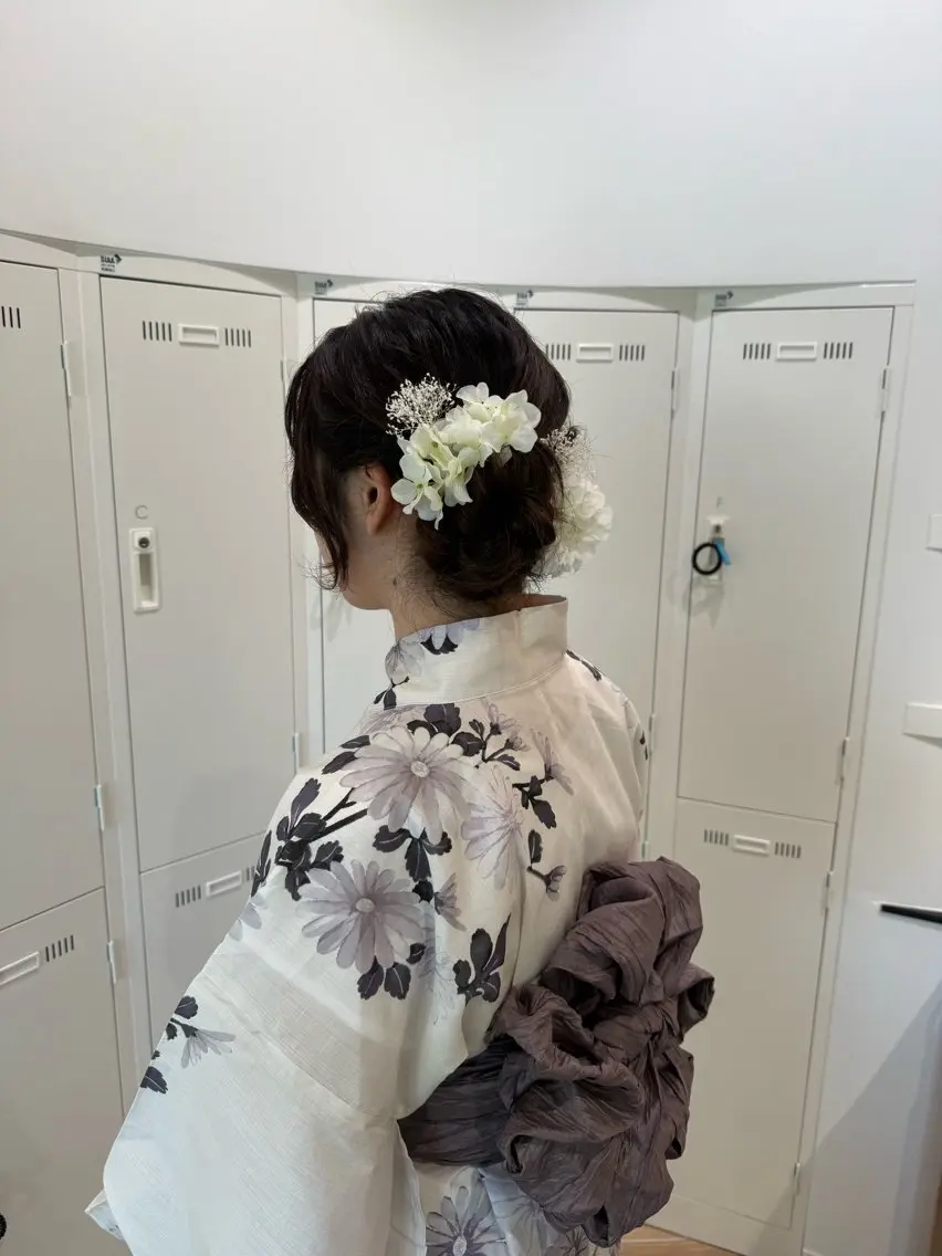 ヘアアレンジ 艶髪/ハイトーン ️🫧rino🫧のヘアスタイル