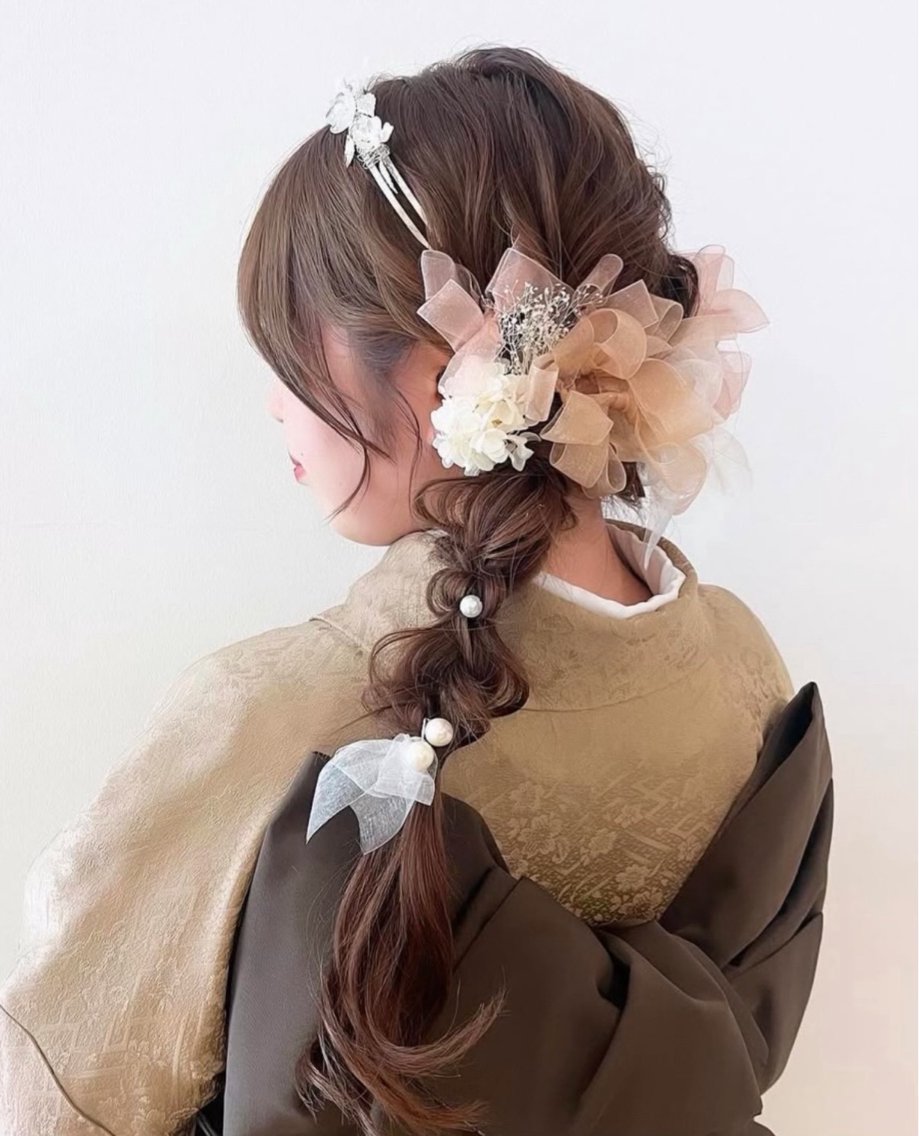 セミロング ヘアセット 【新宿ヘアメイク】 mayuのヘアスタイル