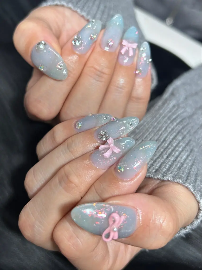 ネイル Horie 雪のネイルデザイン
