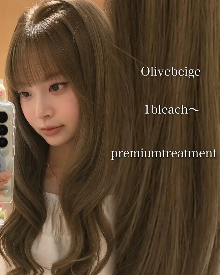 カラー 透明感カラー🫧 EMAのヘアスタイル