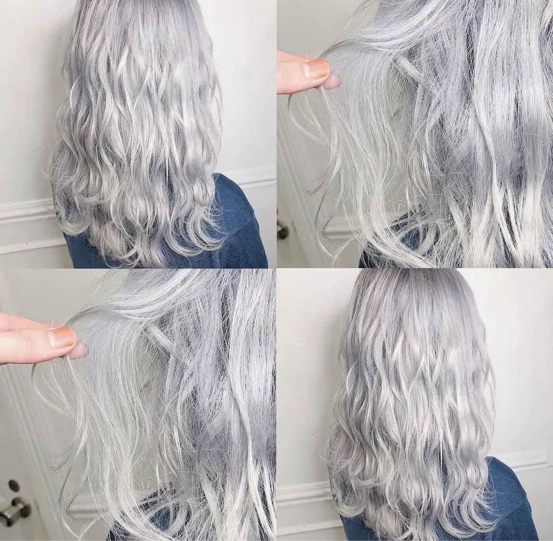 カラー 🩷アニメカラー🩵 mihoのヘアスタイル